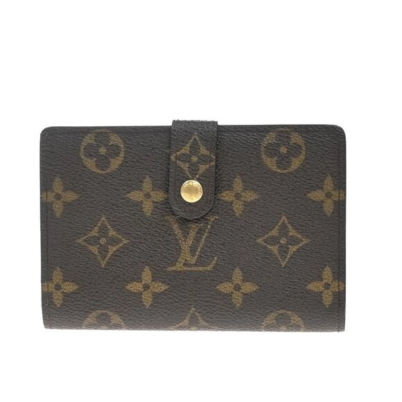 LOUIS VUITTON Portefeuille Viennois Bifold Wallet Monogram Brown - Picture 1 of 14